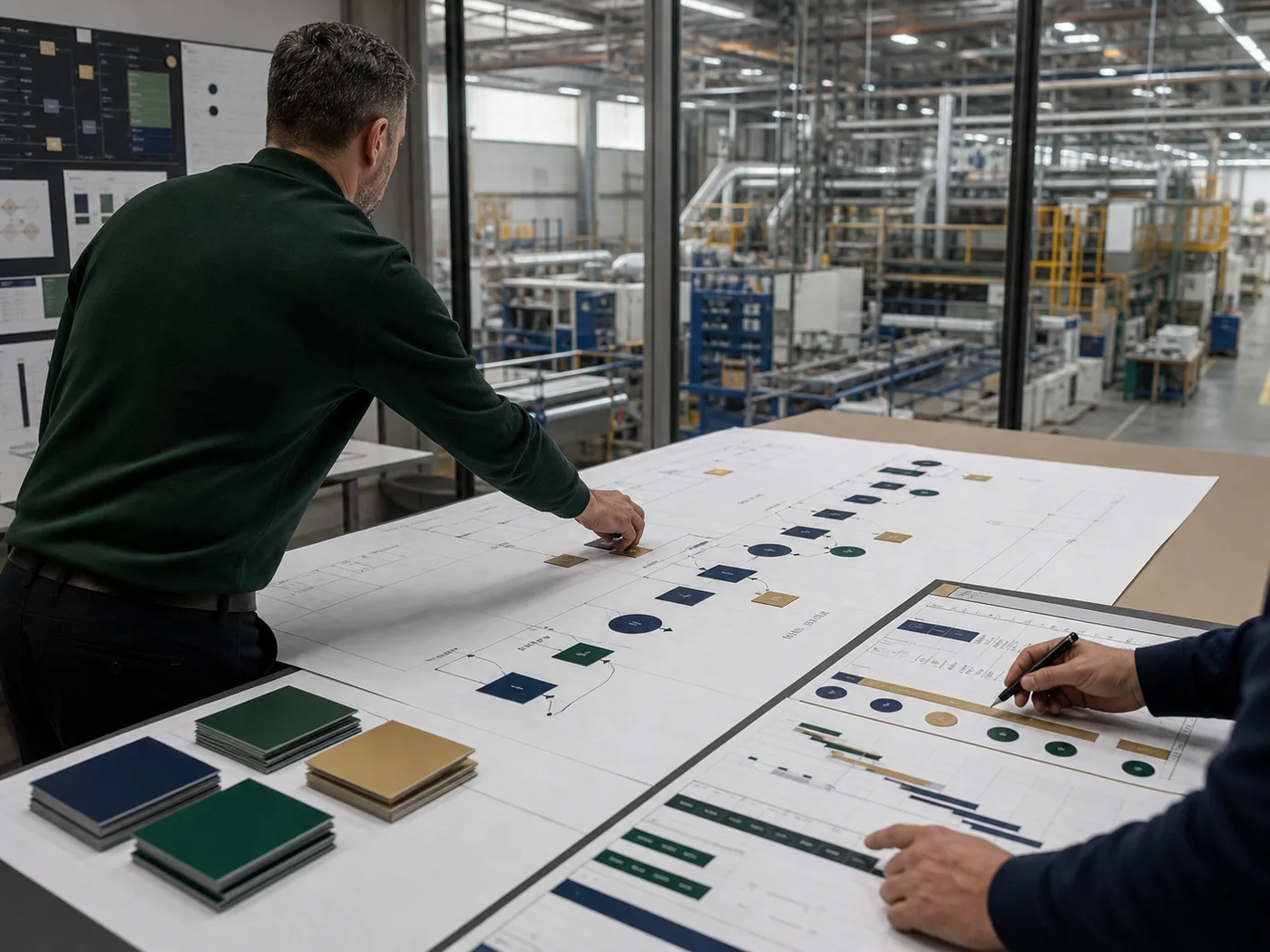 Planowanie transformacji zakupów w firmie produkcyjnej